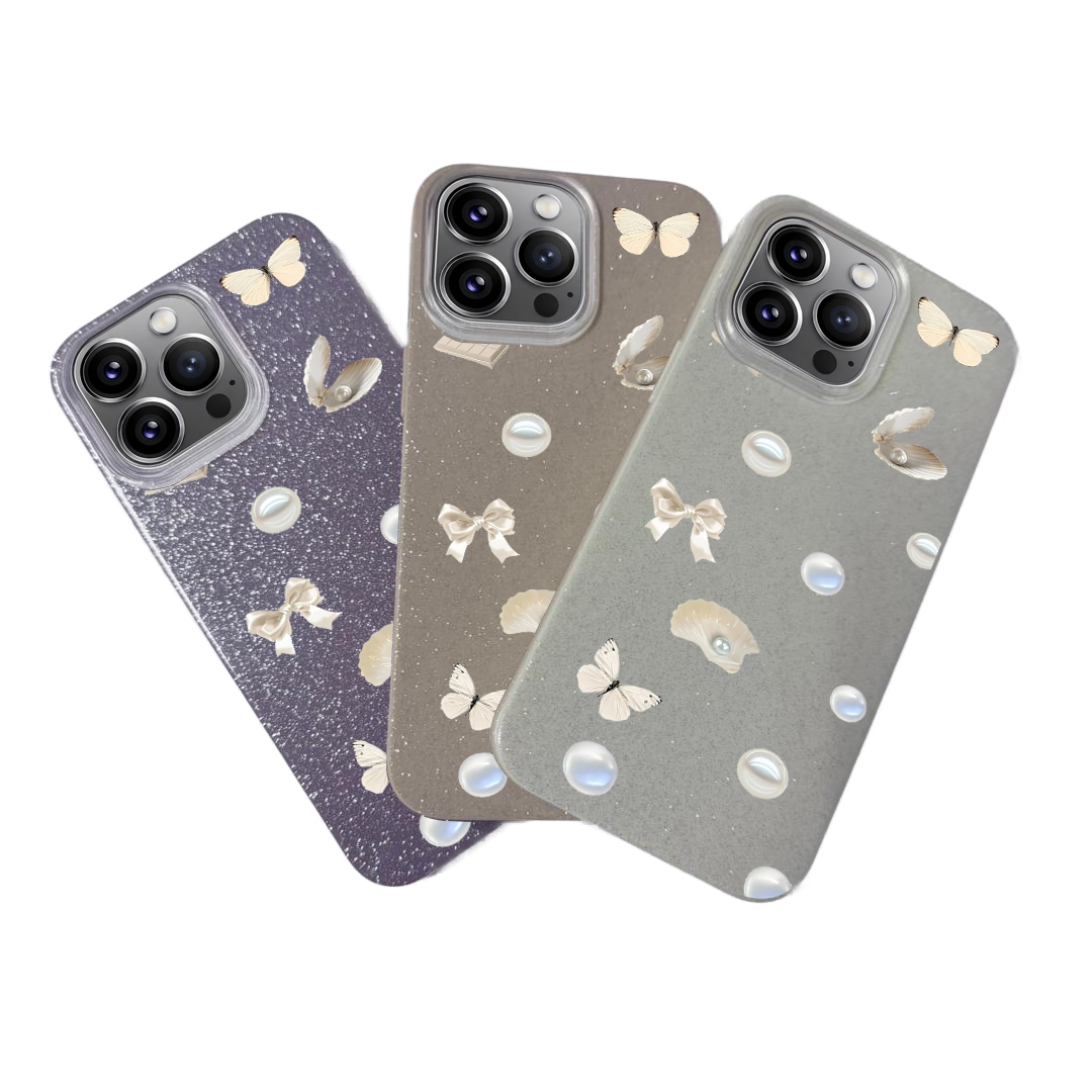 BLING CASE PHONE FOR IPHONE - DESIGN BUTTERFLY E