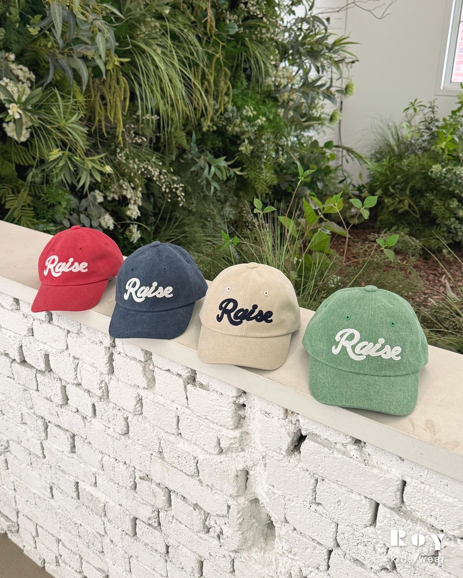 Roy | 親子帽 (Green/Red)