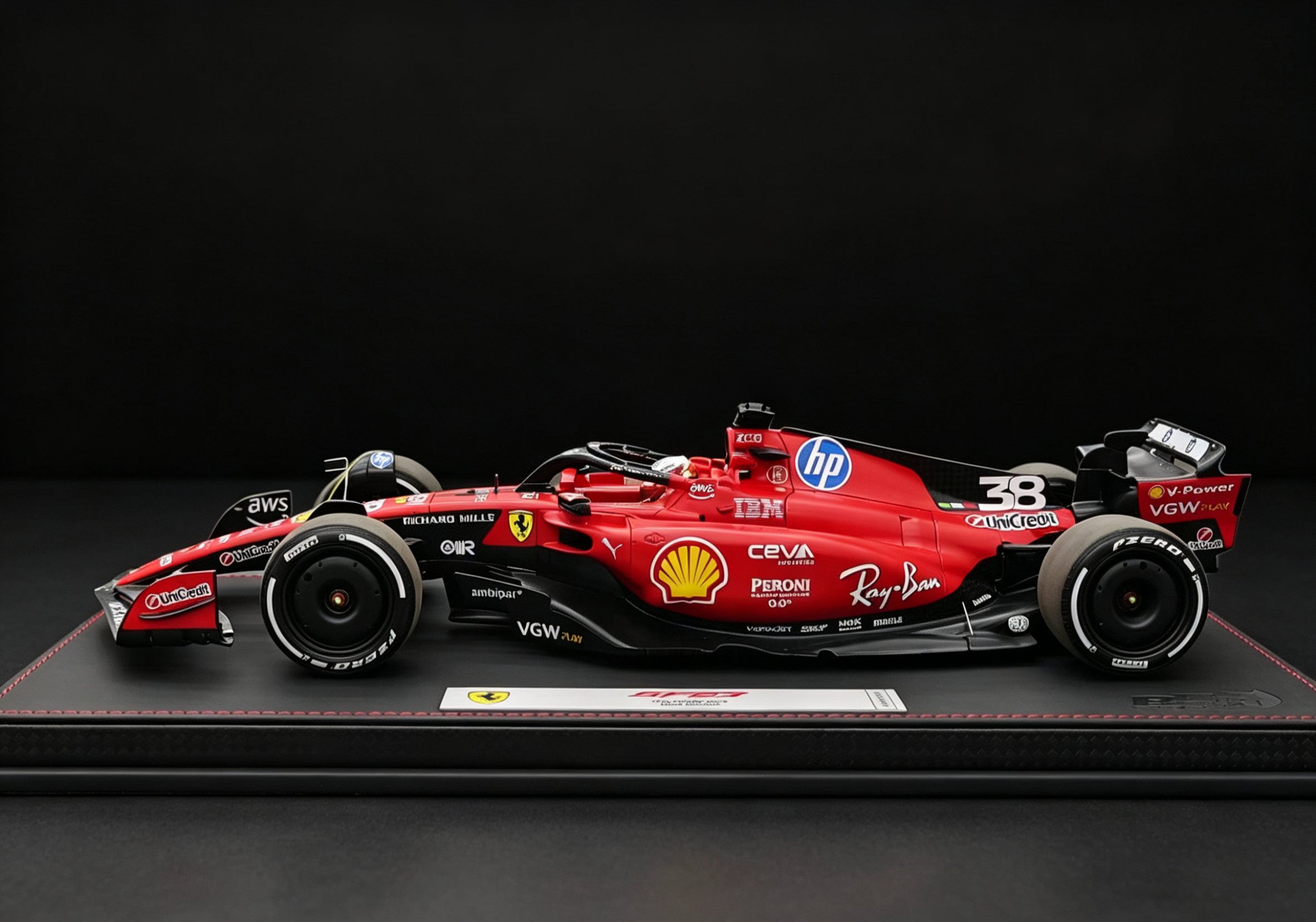 BBR 1/18 2025“费奥拉诺” 法拉利SF23 周冠宇 首秀F1 