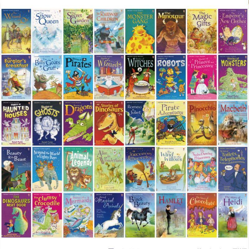 The Usborne Reading Collection 我的第三個圖書館｜40 books｜點讀版