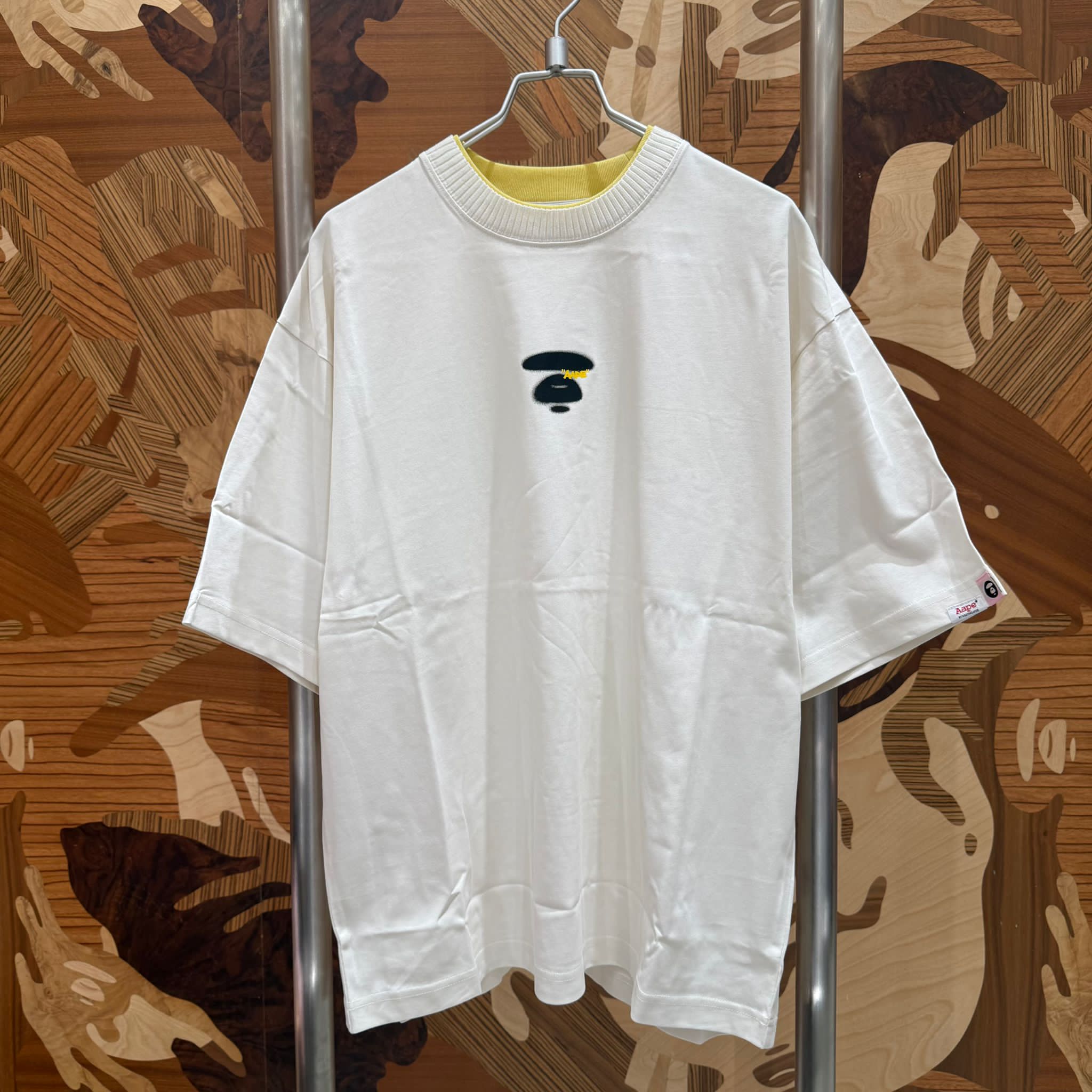 AAPE OVERSIZE fit AAPEUNVS moonface logo tee (1881) 寬鬆版