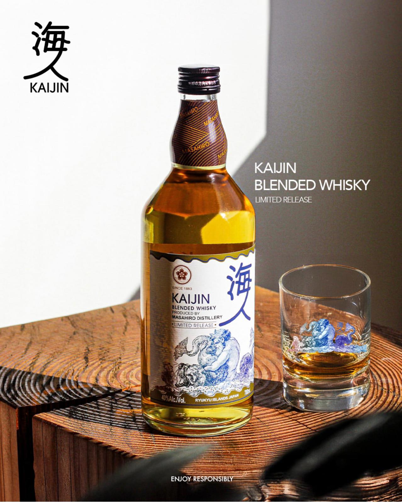 海人調和威士忌 (日本) KAIJIN Blended Whisky Japan 40% 700ml