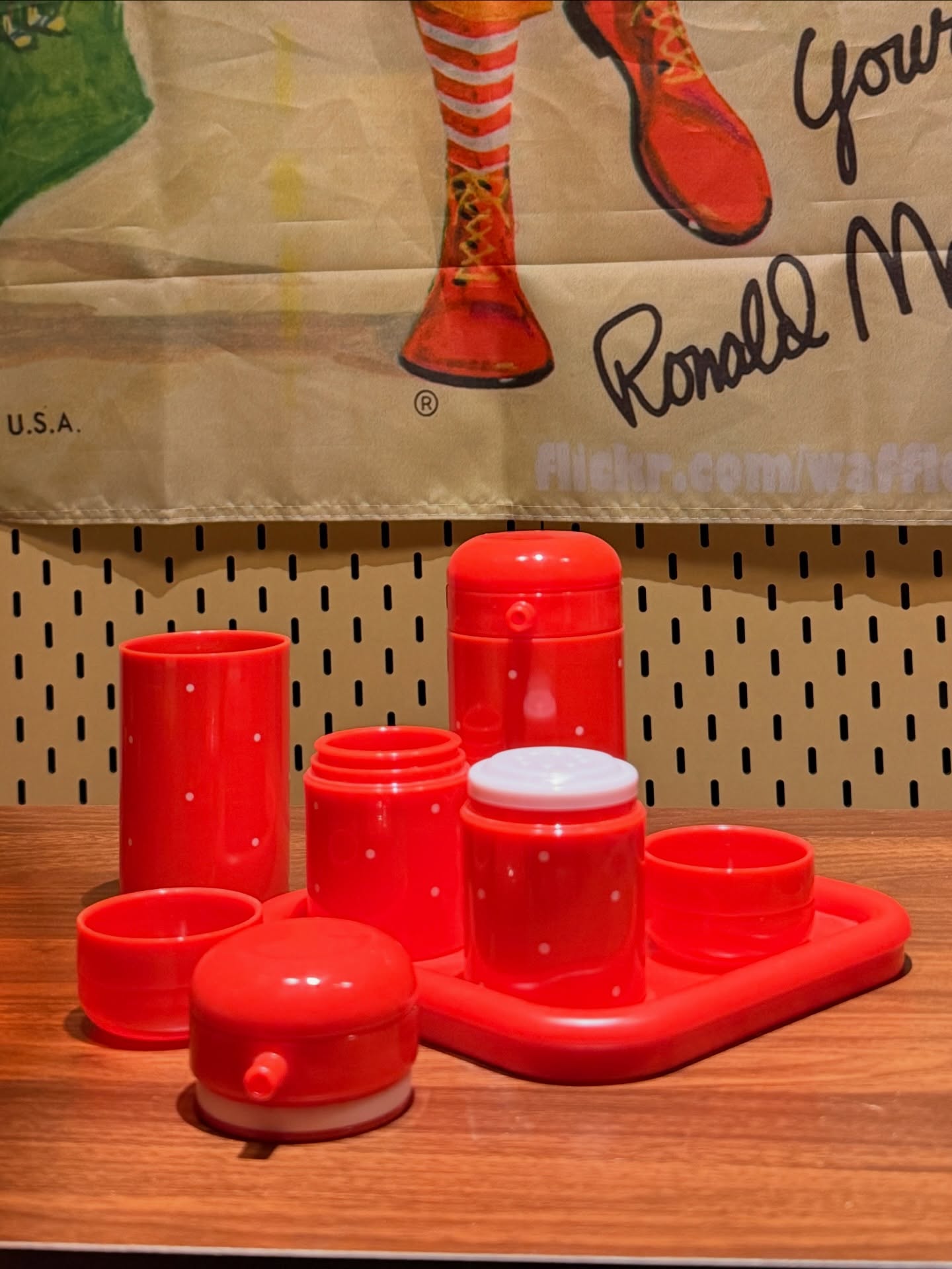 【中古品】餐檯調味瓶組合