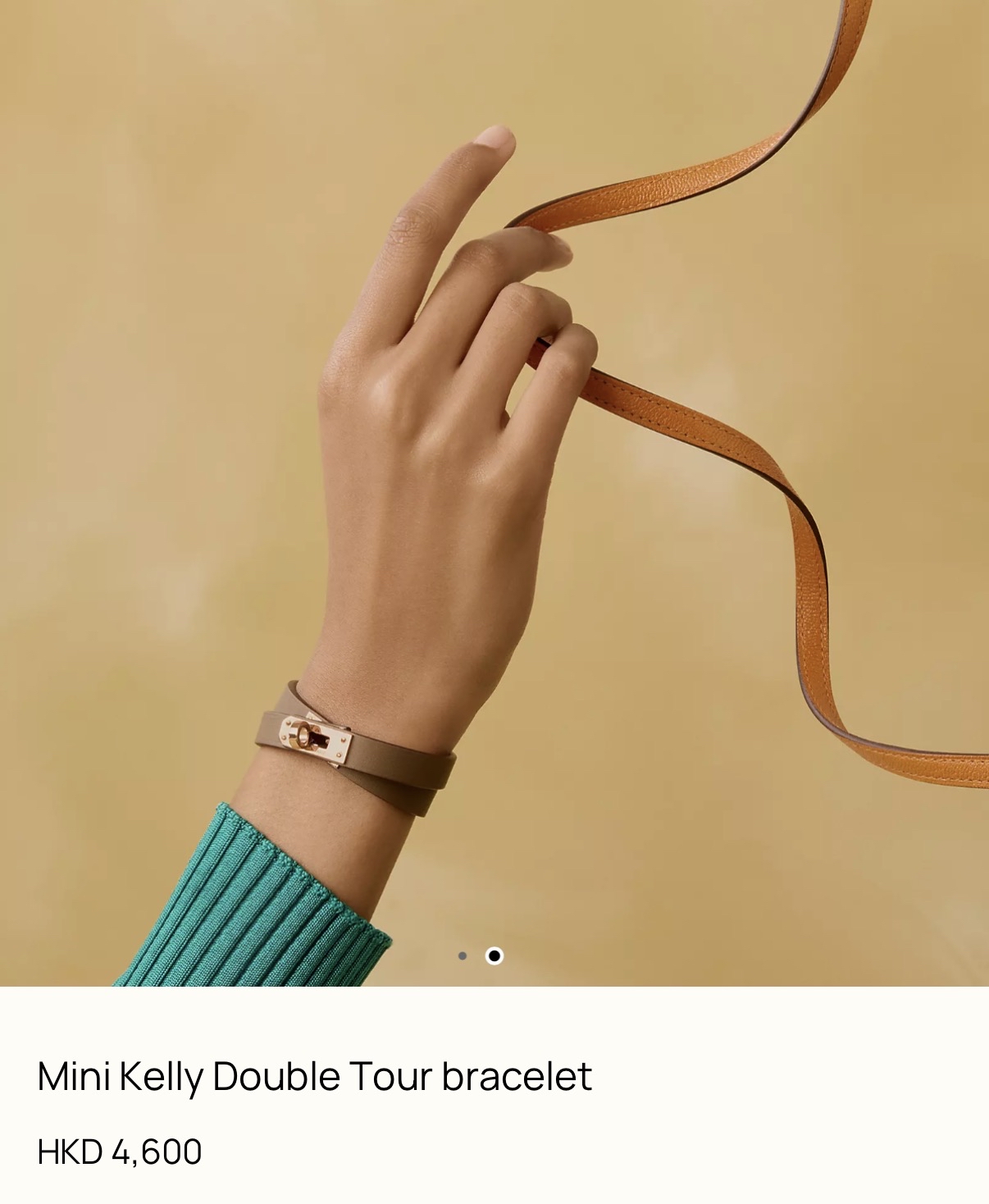 Mini kelly double tour 手帶