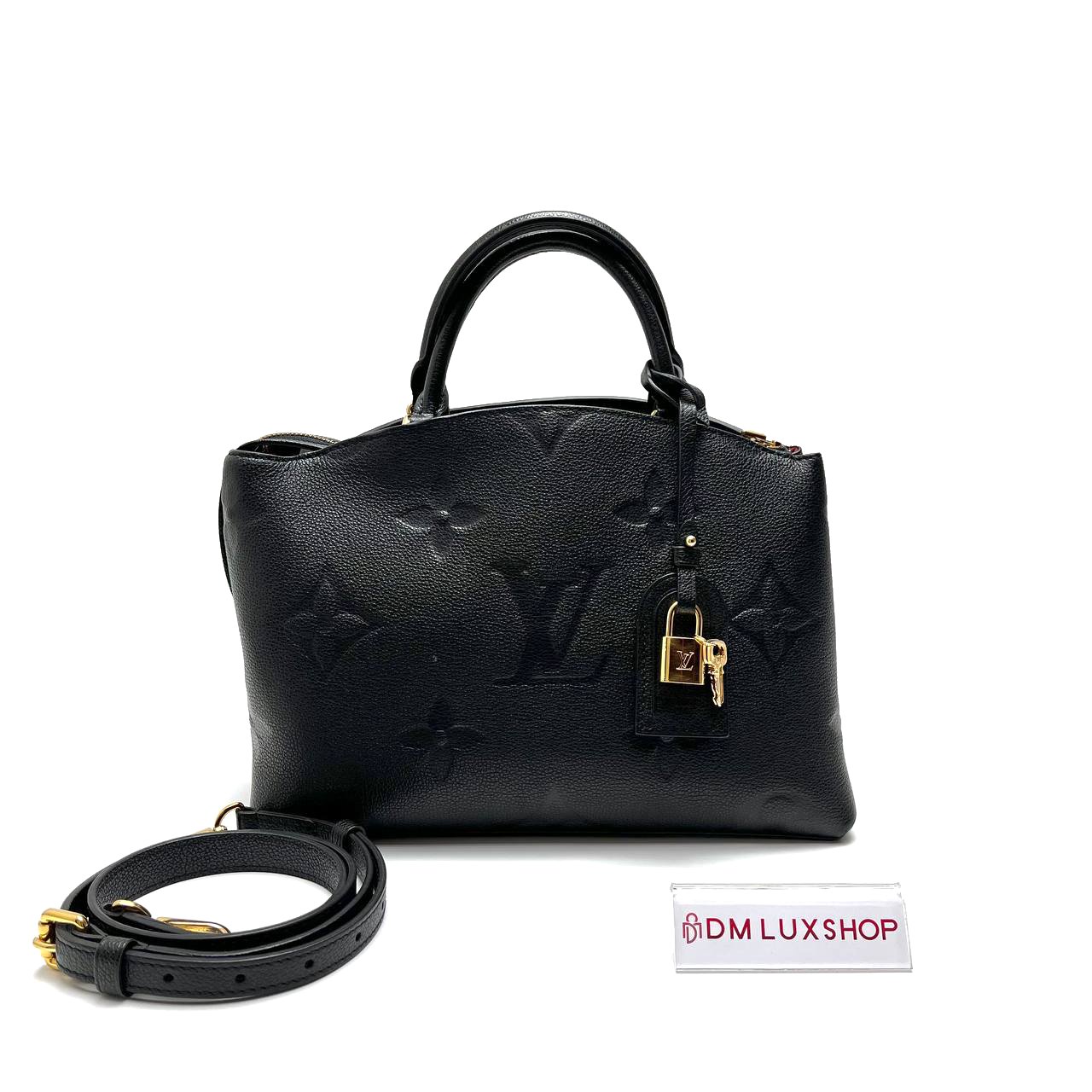 LV Petit Palais Black Empreinte Leather