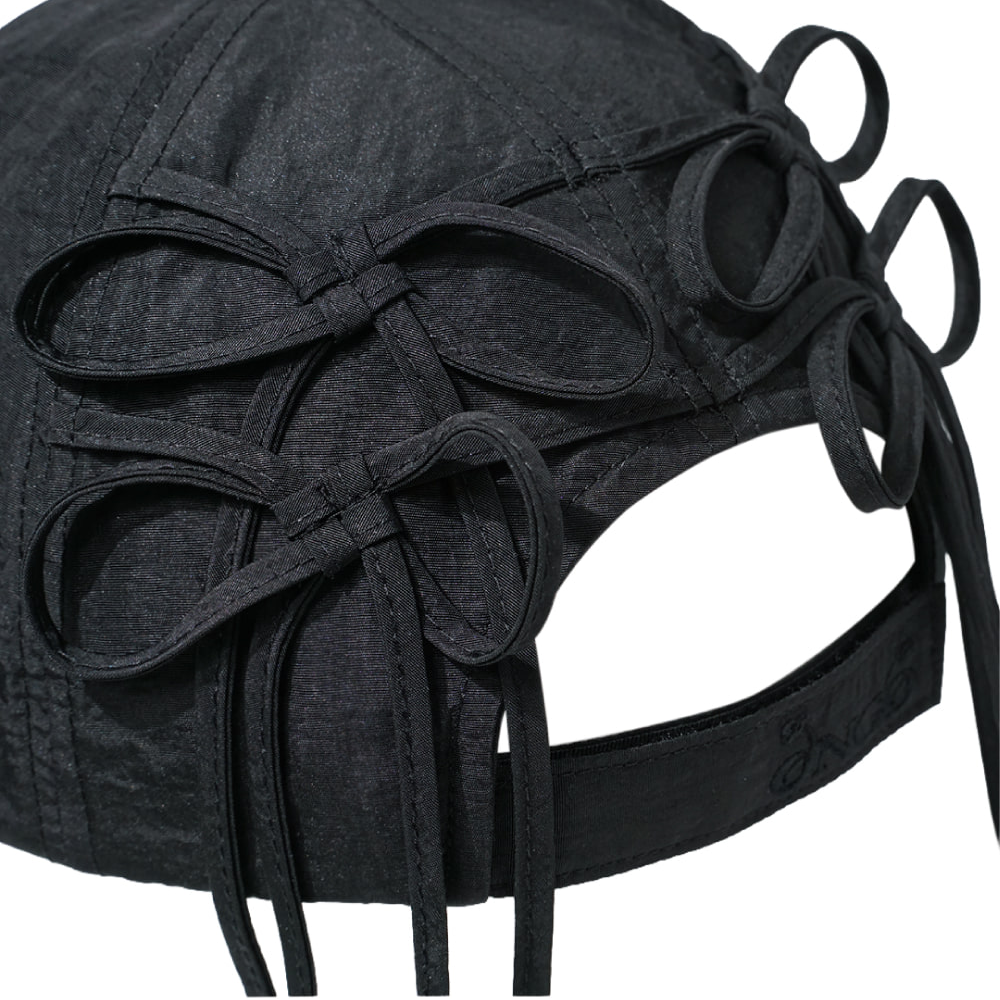 ONGO - Quad Ribbon Knot Cap_MIDNIGHT 