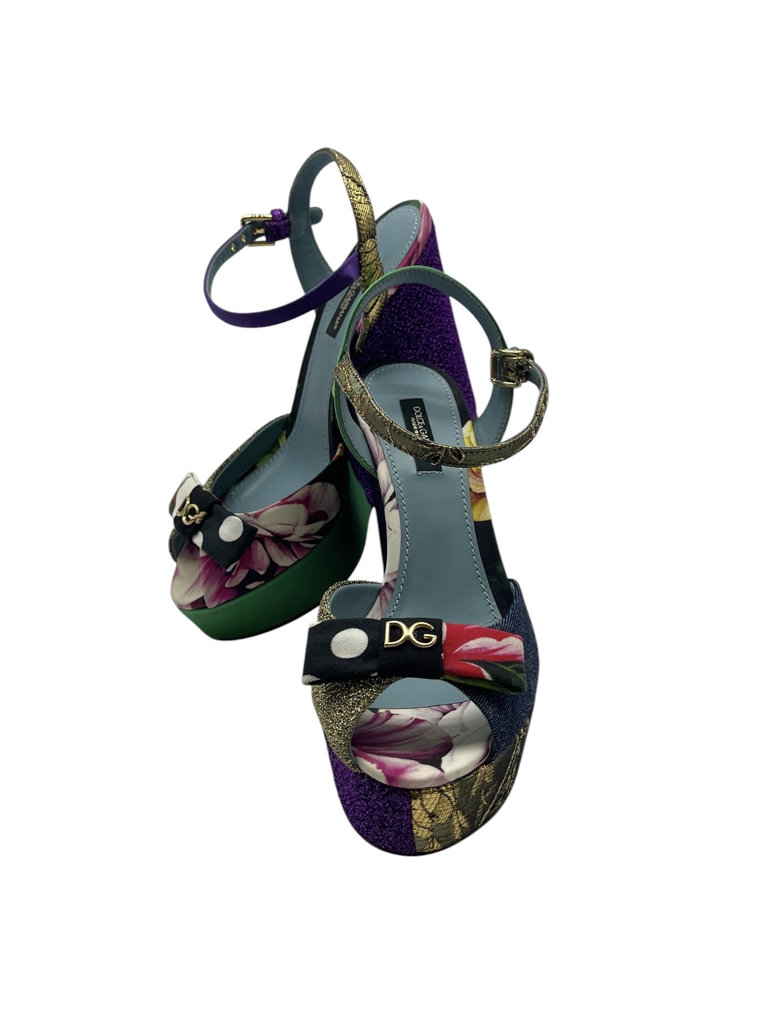 Pre-owned Dolce & Gabbana Patchwork Wedge / Product Code: 070806