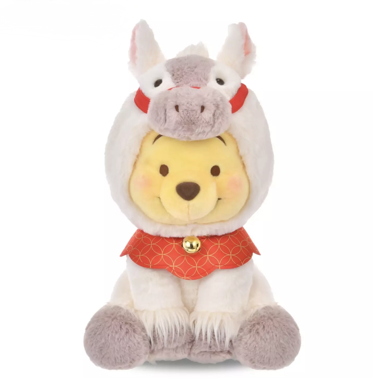 Disney [Zodiac Year of the Horse] Pooh Plush (White) 🔥