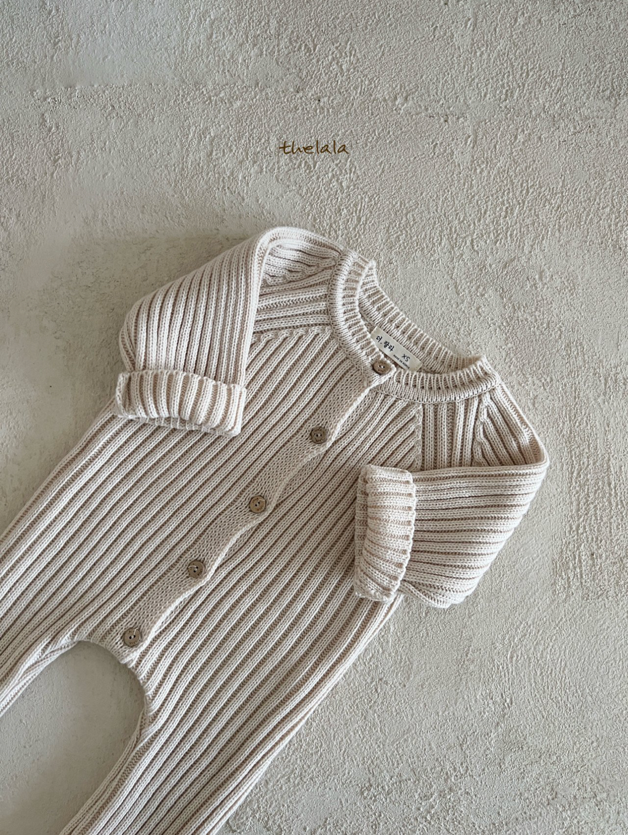 🌸預訂 韓國直送🌸🇰🇷THELALA三色開襟針織長袖連身服