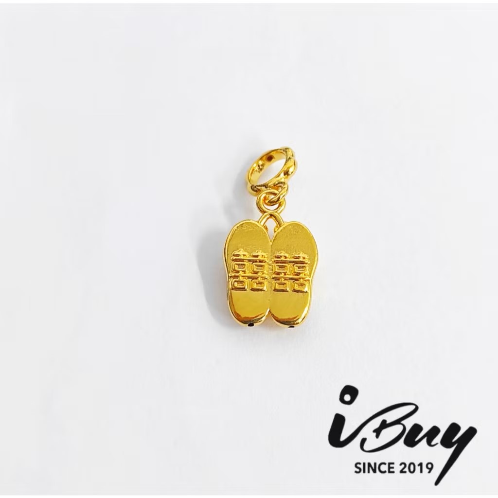 916 HARD GOLD WEDDING JOY ABACUS/ COMB/ SCISSORS/ MIRROR/ SHOE/ RUYI/ BASKET/ RULER CHARM BEAD 916 硬金  囍 算盘/ 梳子/ 剪刀/ 镜子/ 鞋子/ 如意/ 金斗/ 尺子串咀
