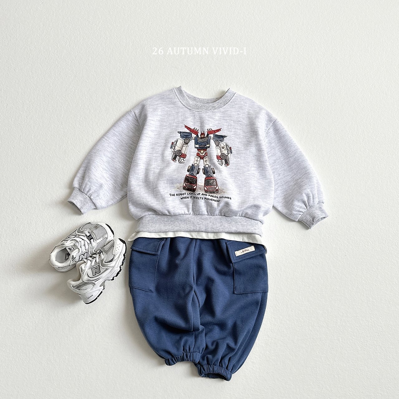 Vivid ｜Label cargo jogger pants