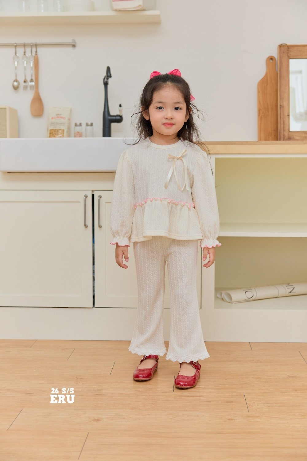 蝴蝶結🎀 喇叭褲套裝