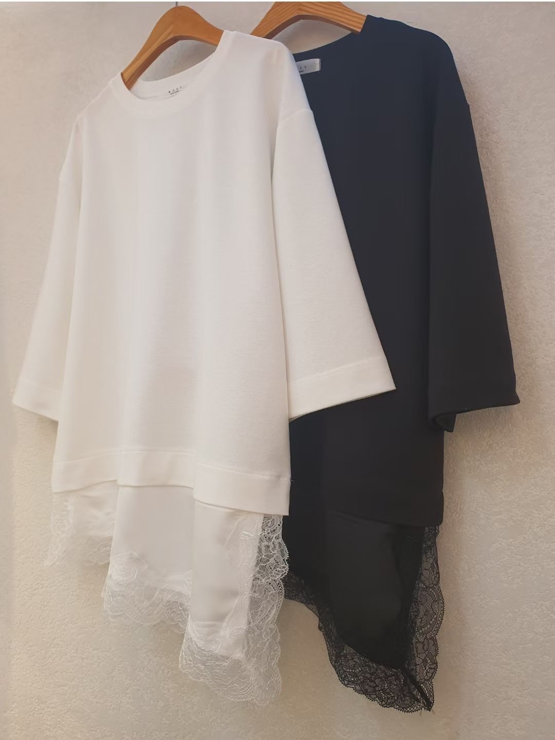 斜cut Lace 腳 Top