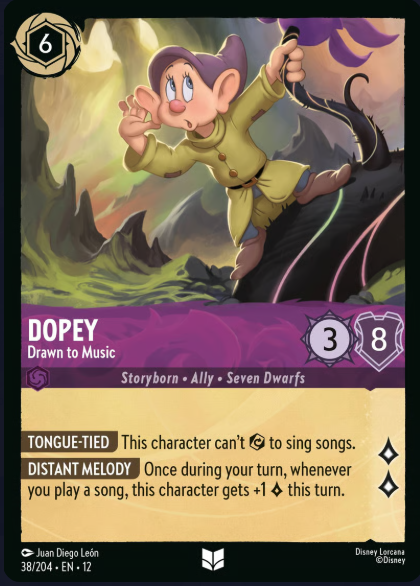 38/204 Dopey - Drawn to Music UC