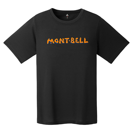 Montbell Women's Wickron Tee Logo Boulders 1114780