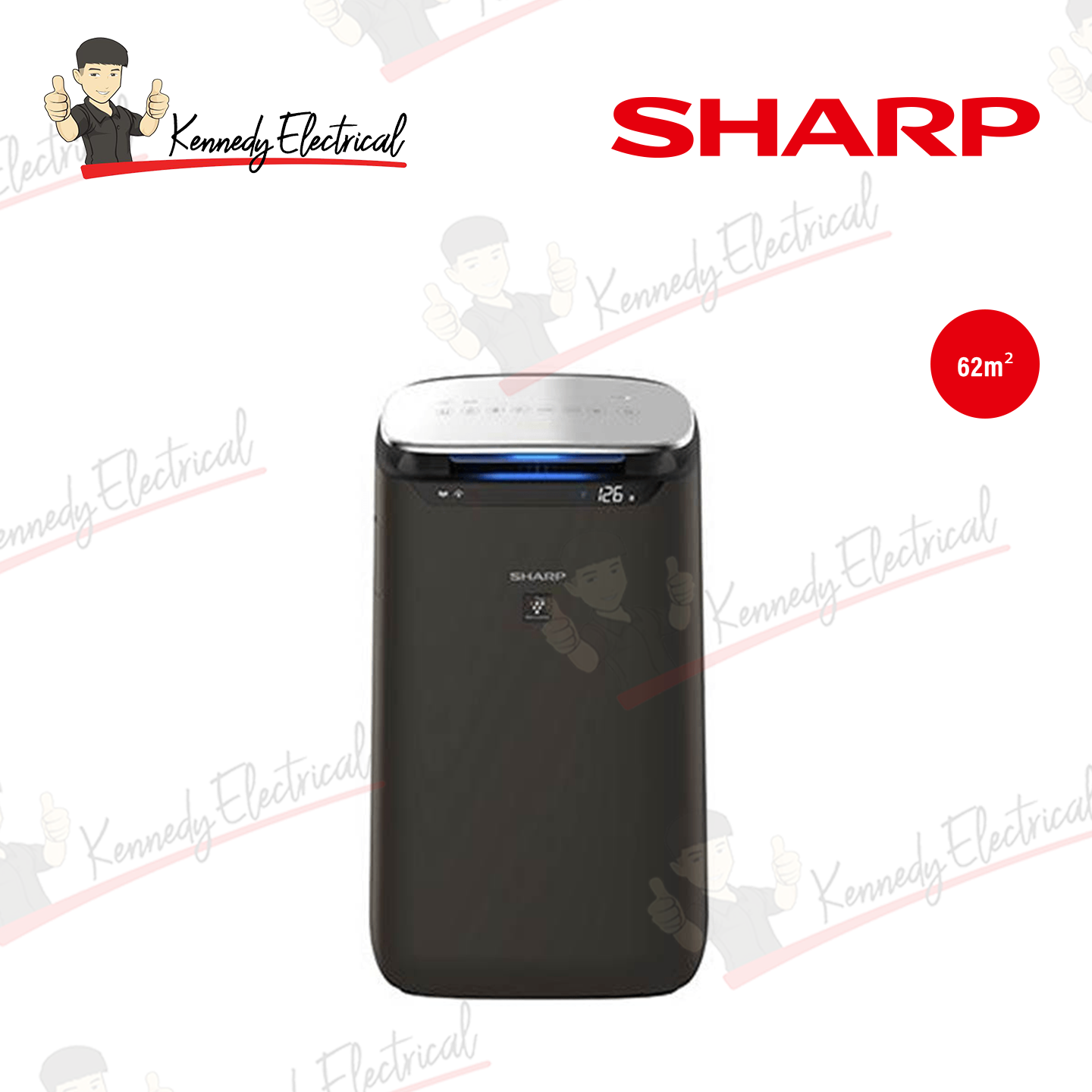 Sharp 62m³ Plasmacluster Air Purifier (FPJ80LH)