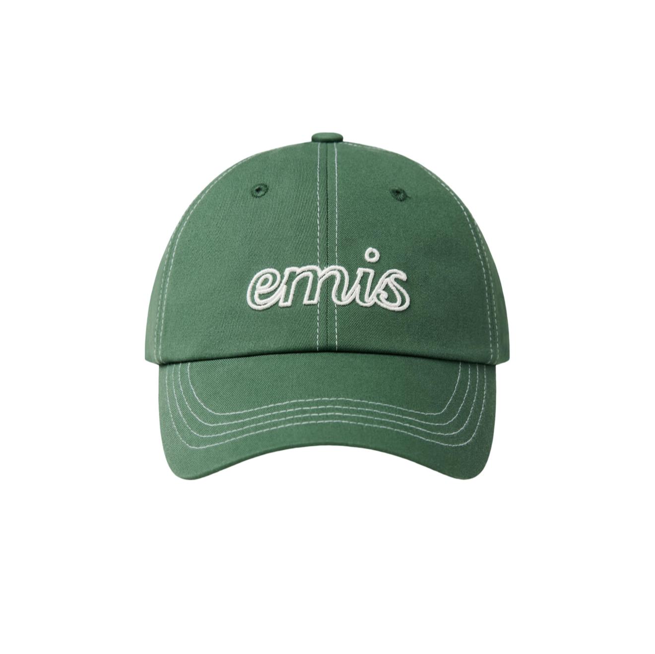 EMIS Lettering Logo White Stitch Ball Cap