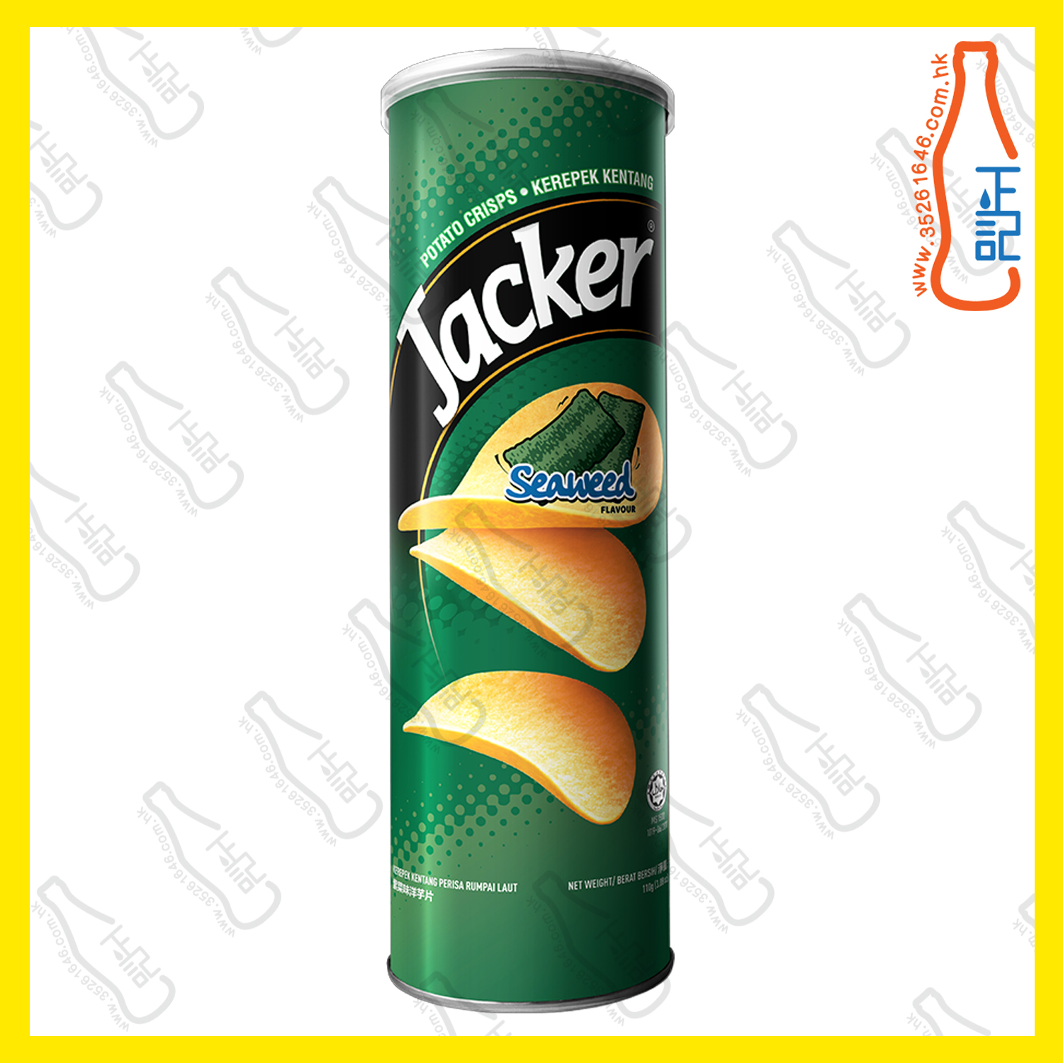 ==Jacker杰克牌桶裝薯片 150g