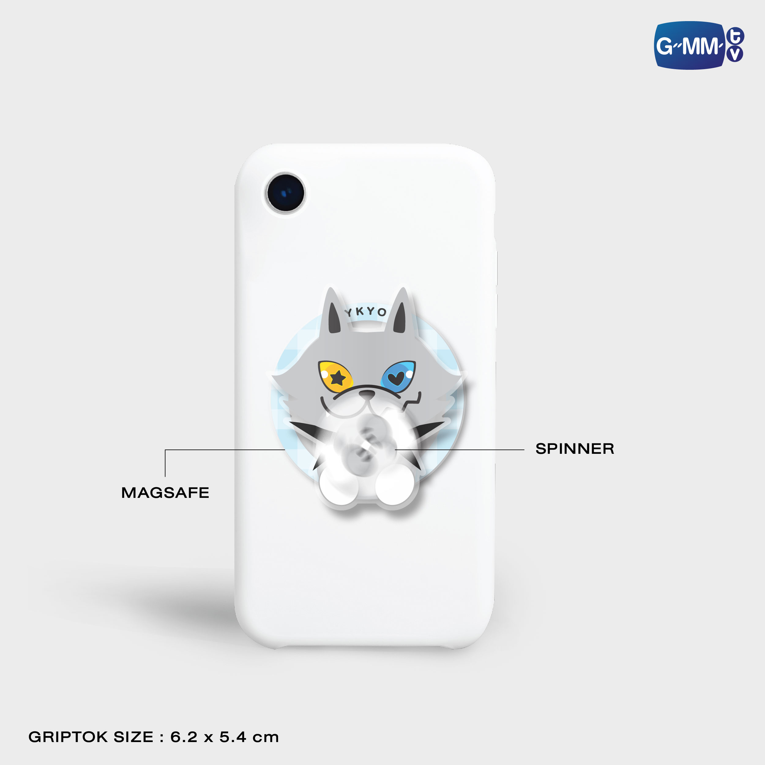 LYKYOU SPINNER MAGNETIC GRIPTOK | TAIPEI POP UP STORE JUN 2026