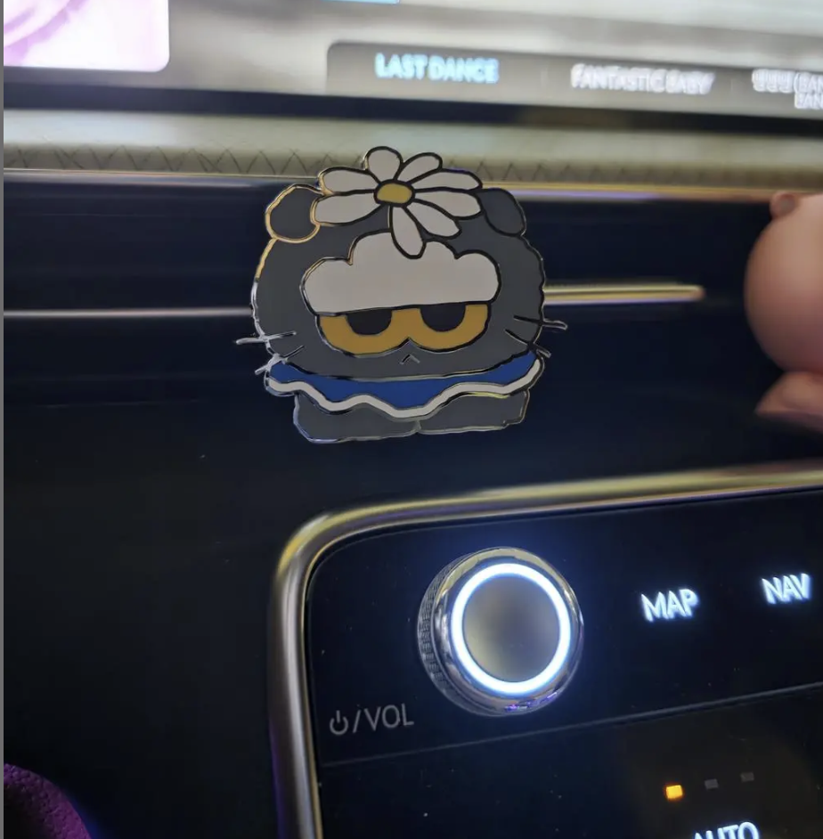 韓國 OHSCENT X  ZOA 造型 金屬車用香氛｜Car Freshener