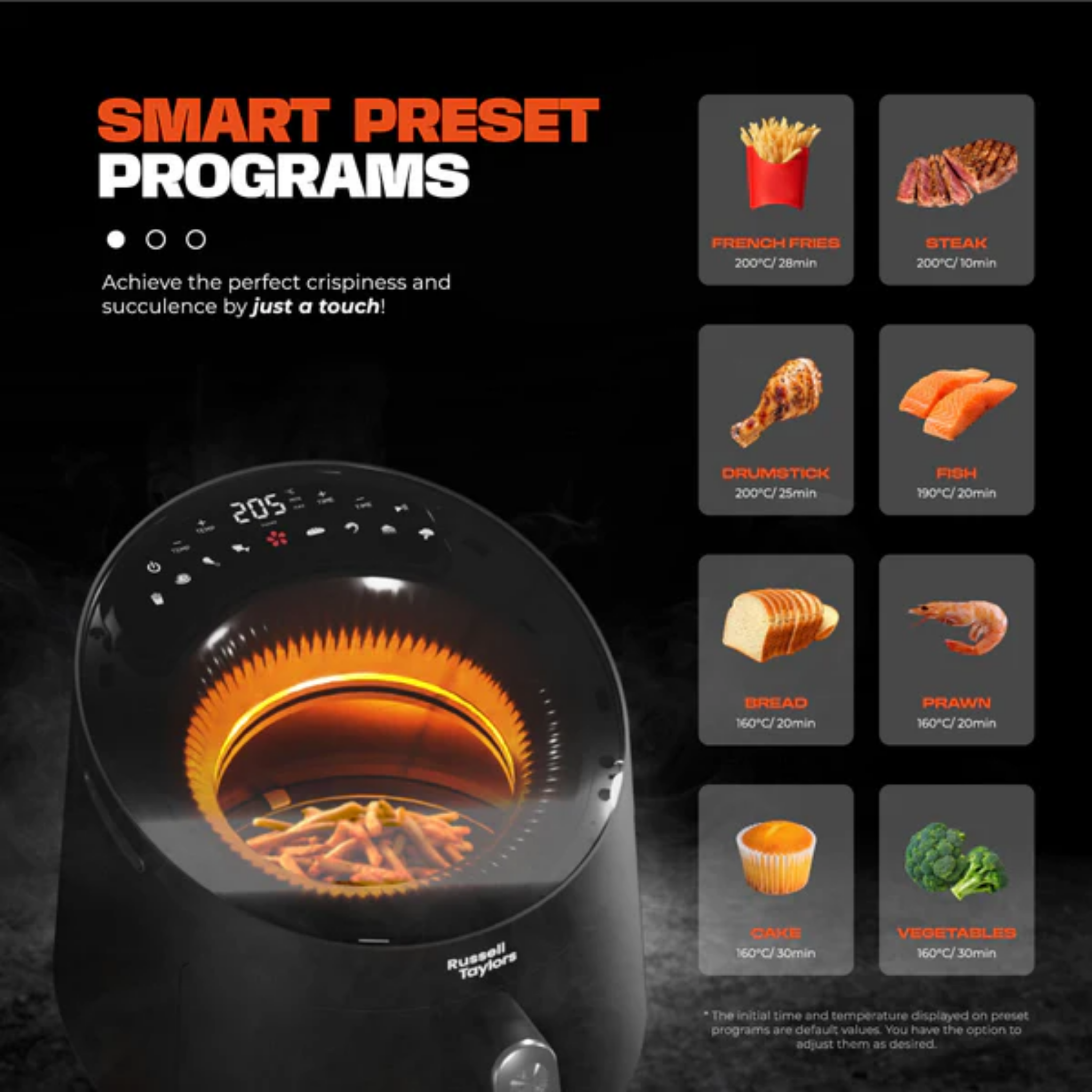 Russell Taylors 10L Digital Air Fryer (Z10)