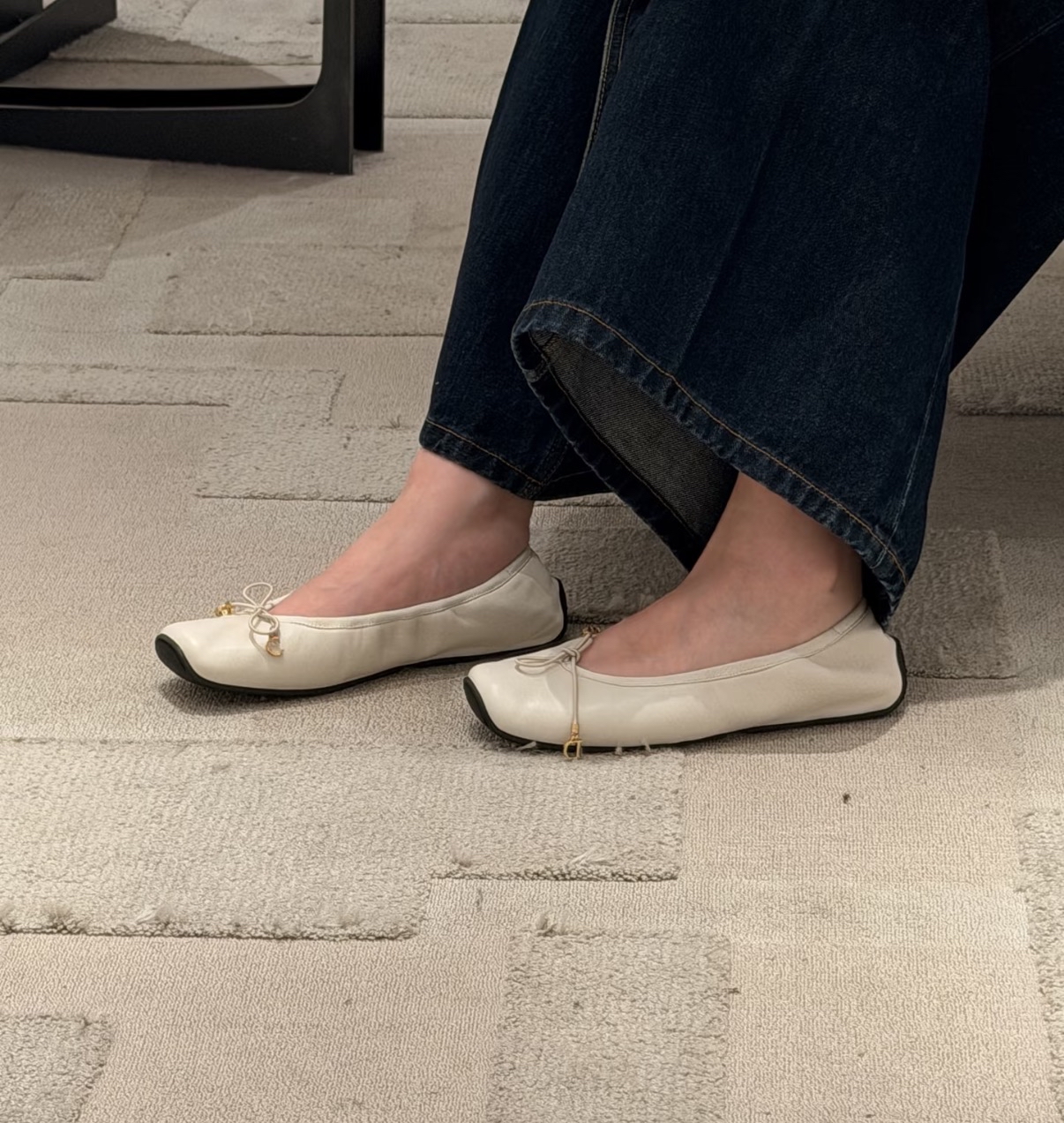限時優惠✨新款🆕訂貨🍒Dior Cœur Ballet Flat  白Size 36/36.5/37.5/38/38.5/40