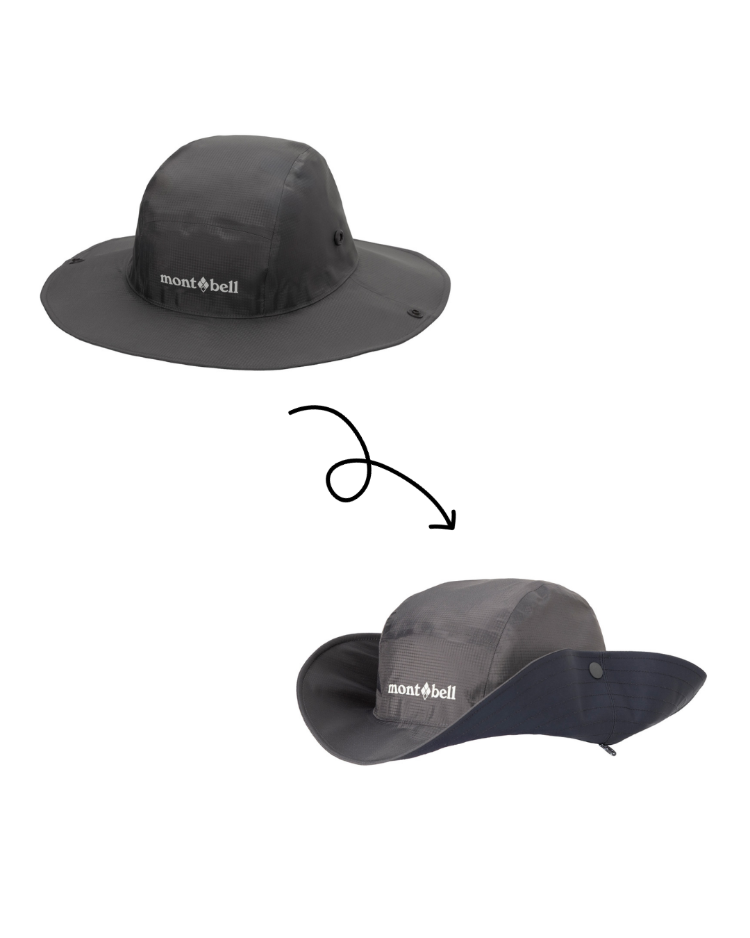 日本代購【 2026秋冬新商品 日本直送 Montbell 防水 透氣 防雨 漁夫帽 男女通用 Rain Long Tail Hat unisex 】