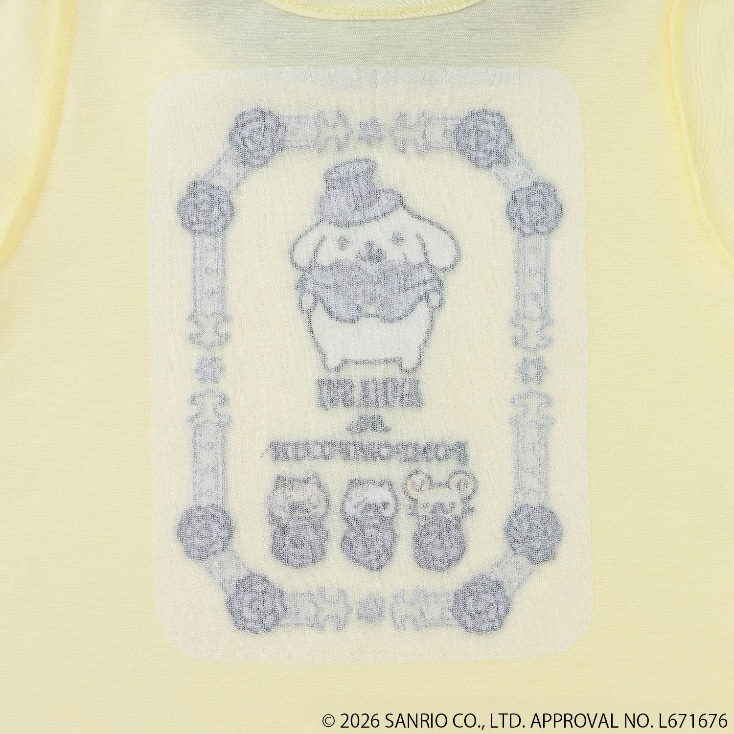 🌸 【預訂】長袖Tee - ANNA SUI mini x Pompompurin