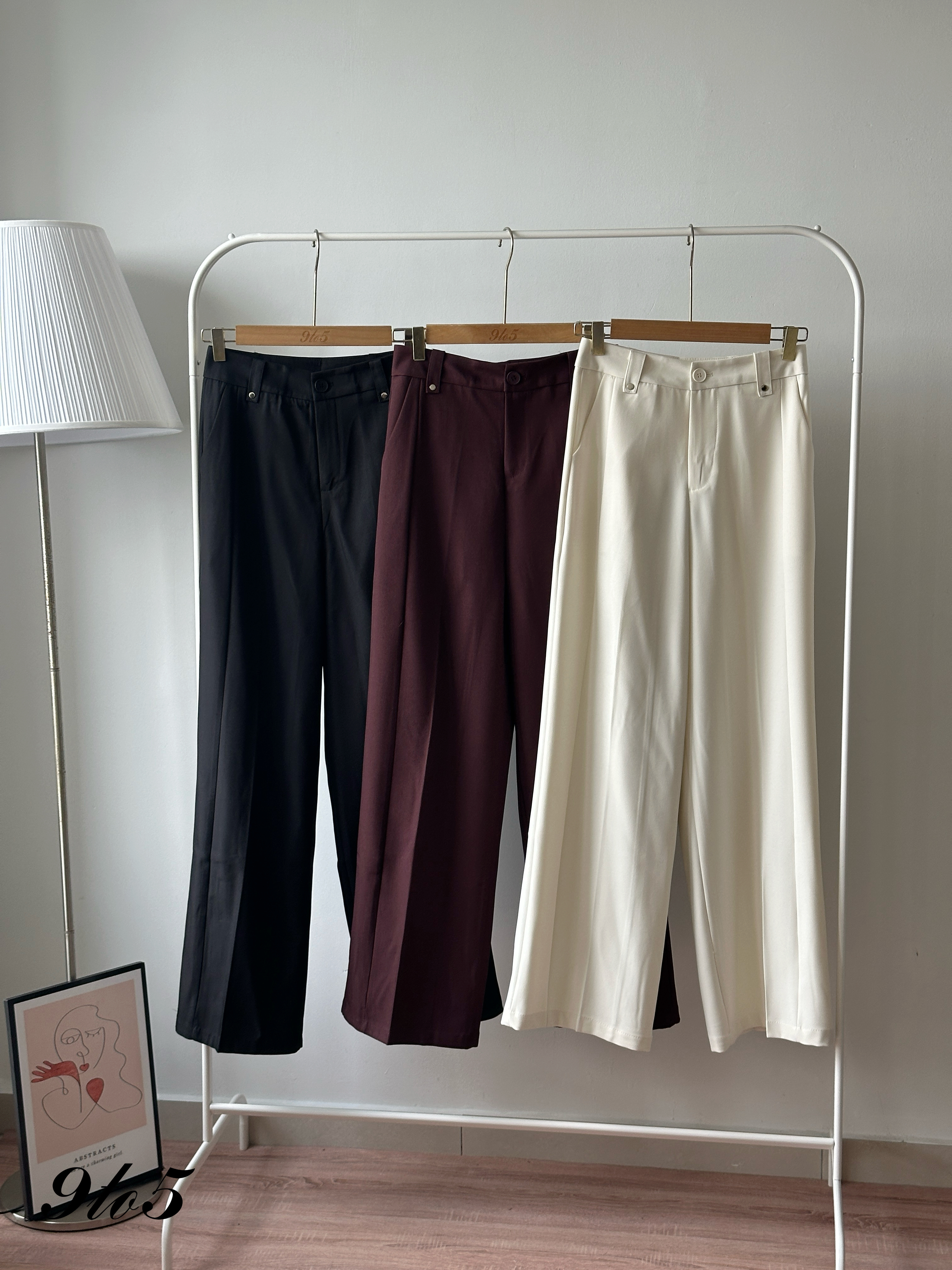 S1968 High Waisted Long Pangs - 3 Colors 