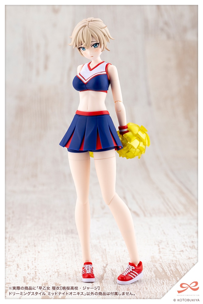 (預訂訂金 $100) (總價 $309) (壽屋店舖限定版) 壽屋 Kotobukiya 創彩少女庭園 早乙女瑠衣 櫻桃高校制服 夢幻風格 午夜瑪瑙 模型 (KO08400) (行版) 