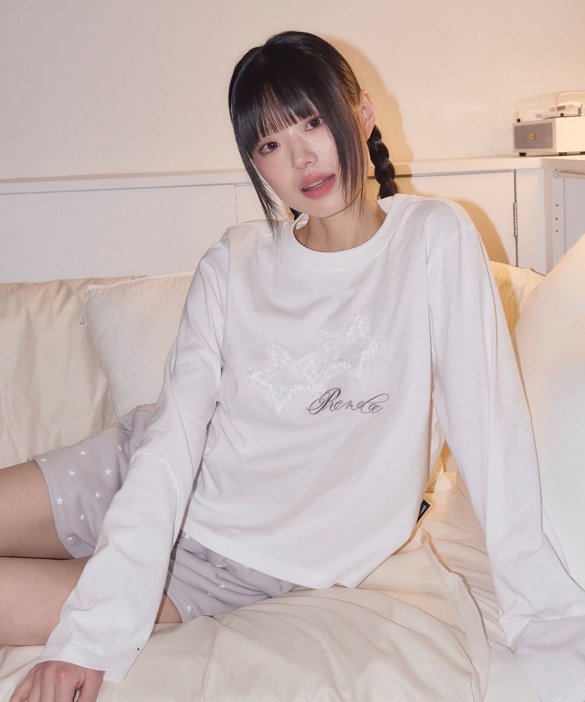 🇰🇷訂購｜PRENDA 26SS｜TWO STAR LONG SLEEVE 2色 