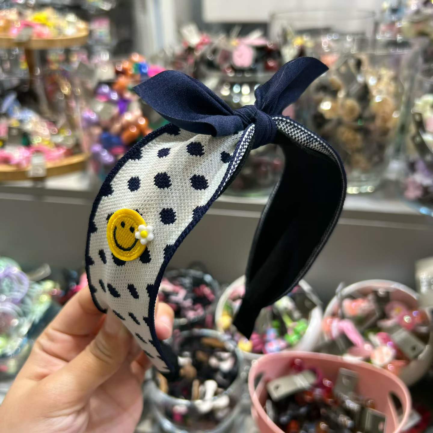 🎀 波點卡通兒童頭箍 🎀