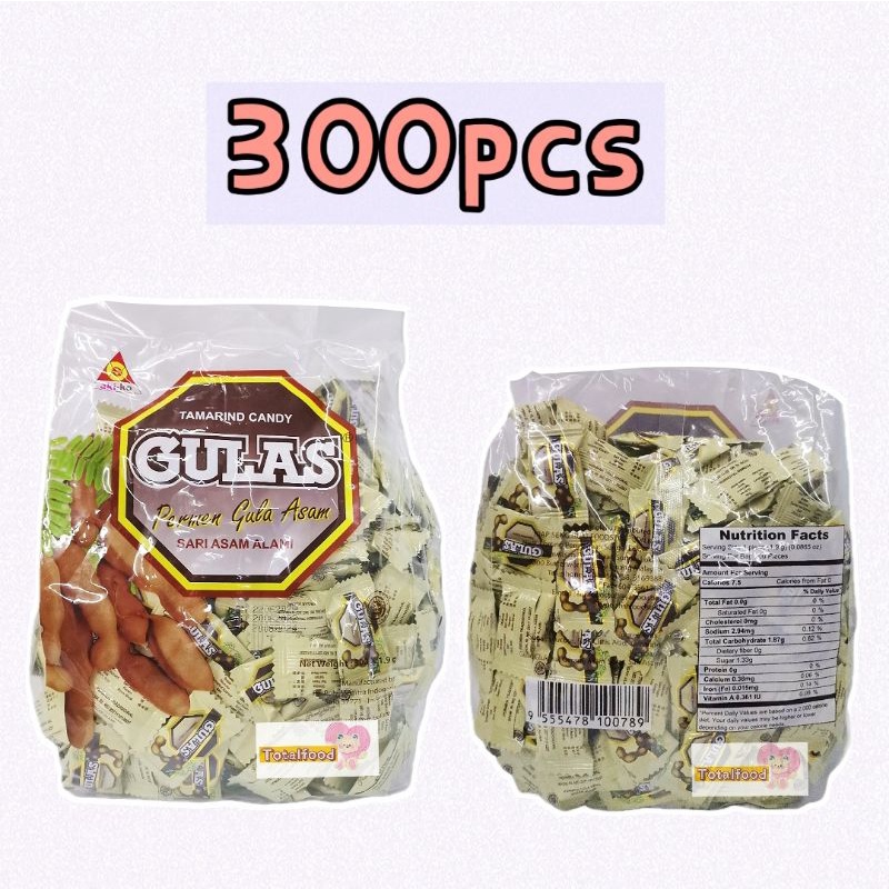 Gulas tamarind candy gula asam 300pcs