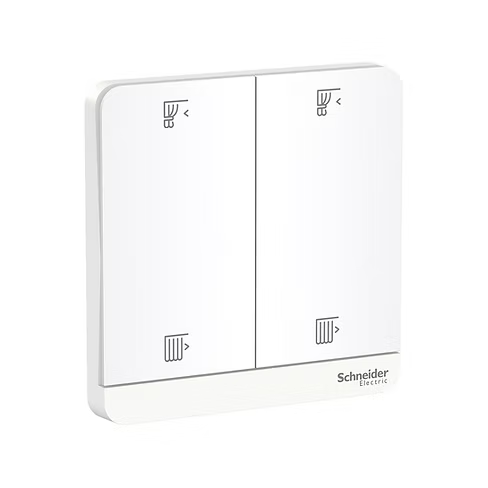 施耐德 AvatarOn 白 窗簾掣