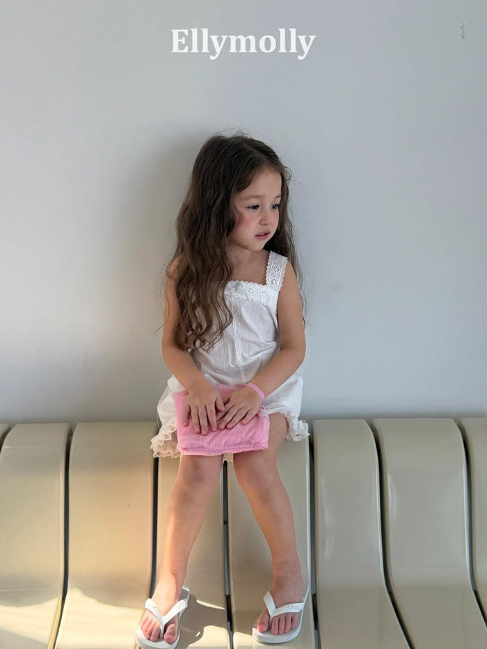 🇰🇷Ellymolly連身褲Ivory