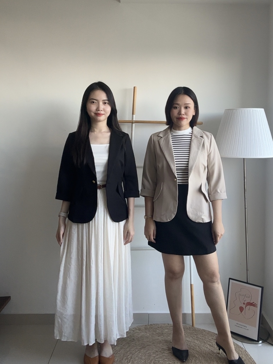 T4240 Half Sleeve Blazer - 3 Colors 