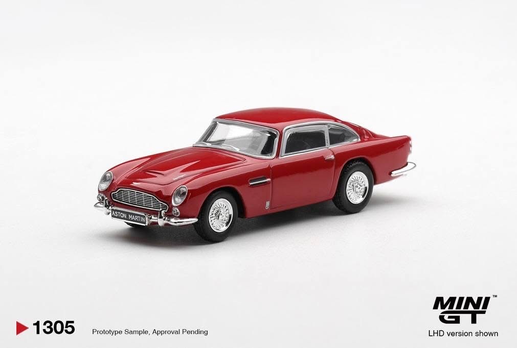 (預訂 Pre Order) Mini GT ( MGT01305-R ) Aston Martin DB5 Fiesta Red