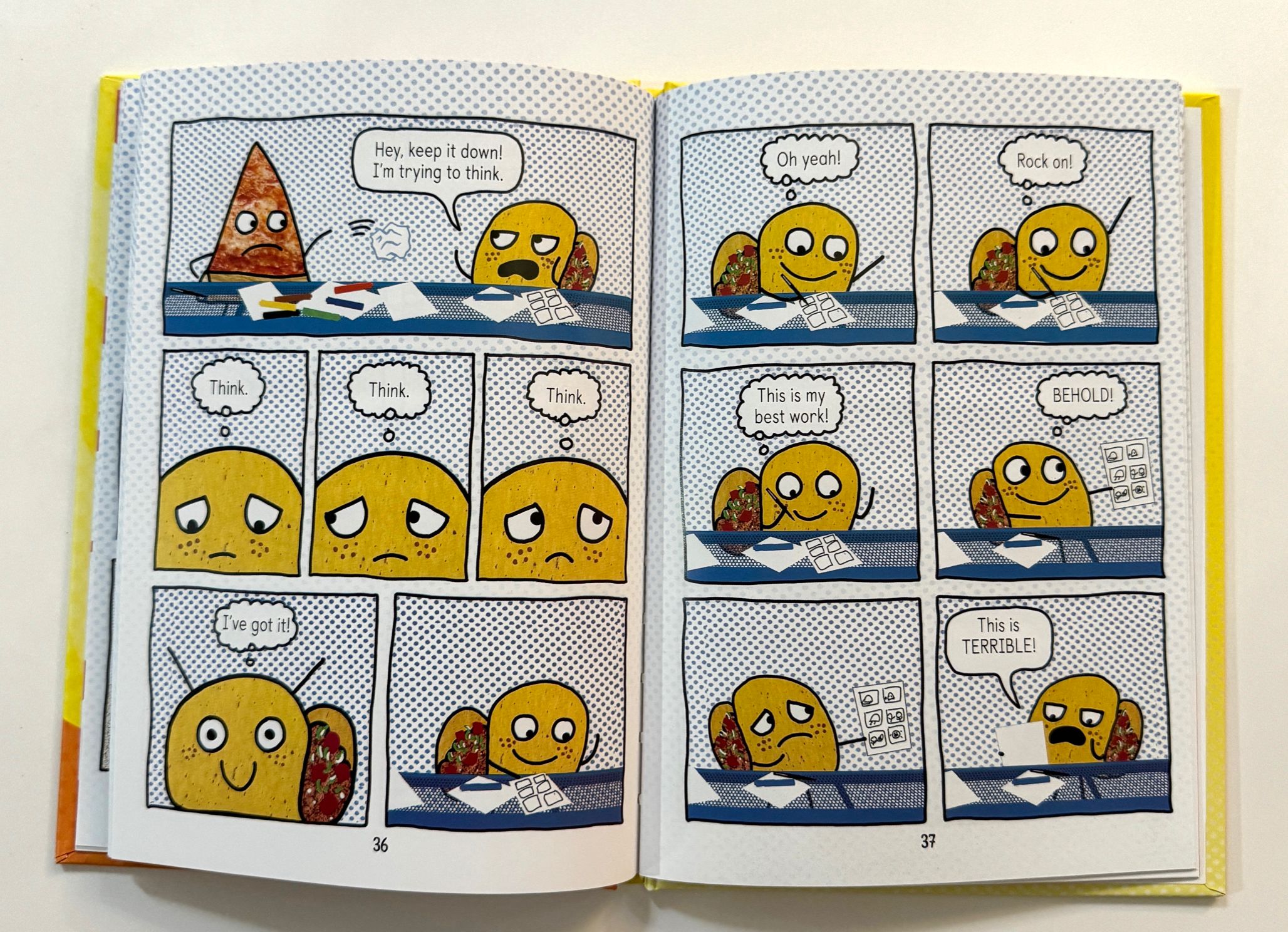 Pizza and Taco 10 books hardcover 披薩餅與玉米片  全彩漫畫系列 10本  B427	