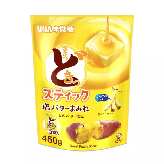日本Costco 本週特價⏰限時優惠 日本 Costco 空運直送 ✈️  日本製造 - UHA 味覺糖 鹹香牛油番薯條 450g