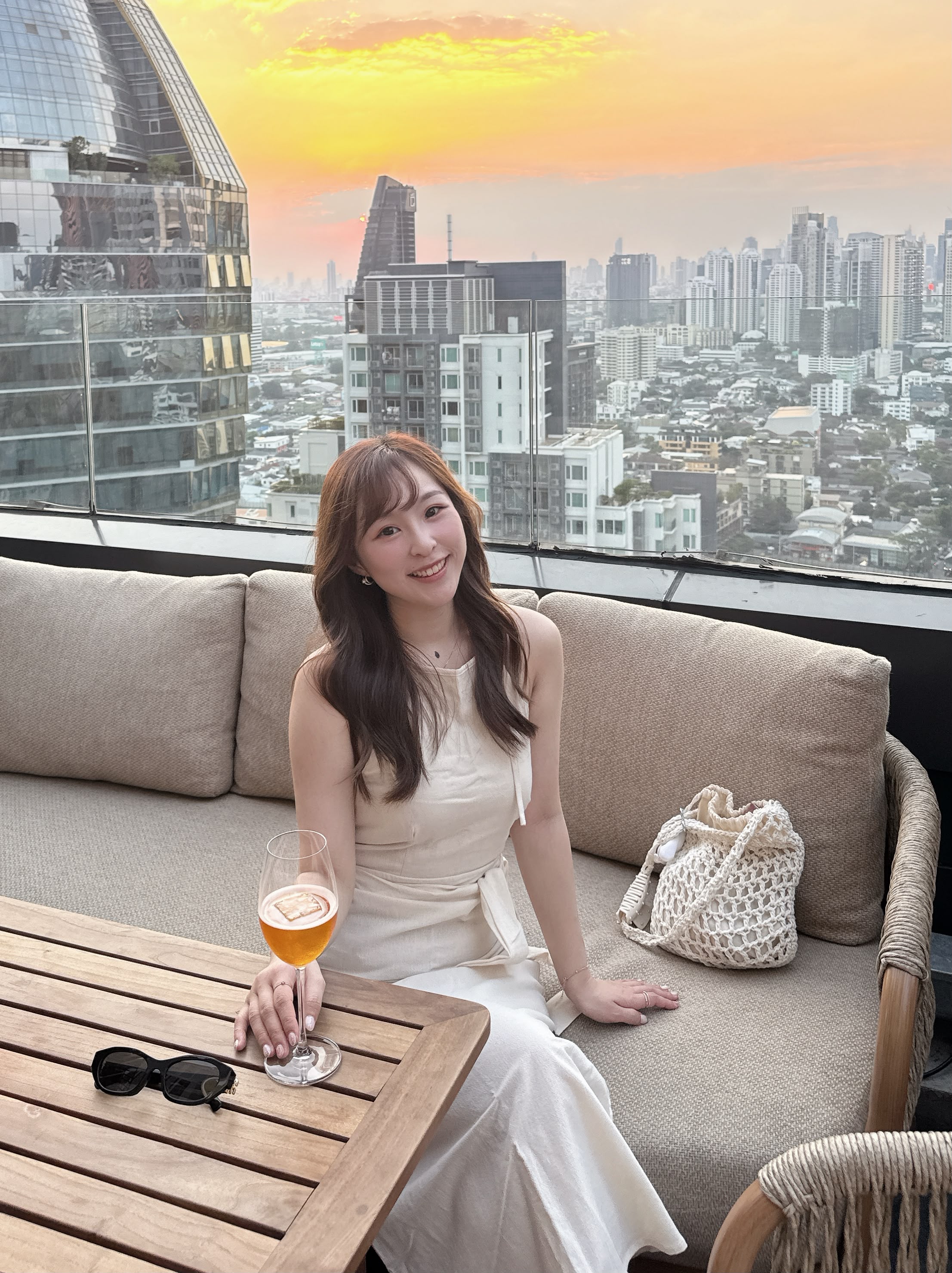 【泰國直送】溫柔感一片式裙棉麻女神套裝
