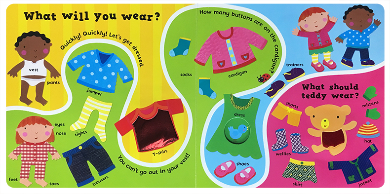 Ladybird Toddler Touch 系列 First Words