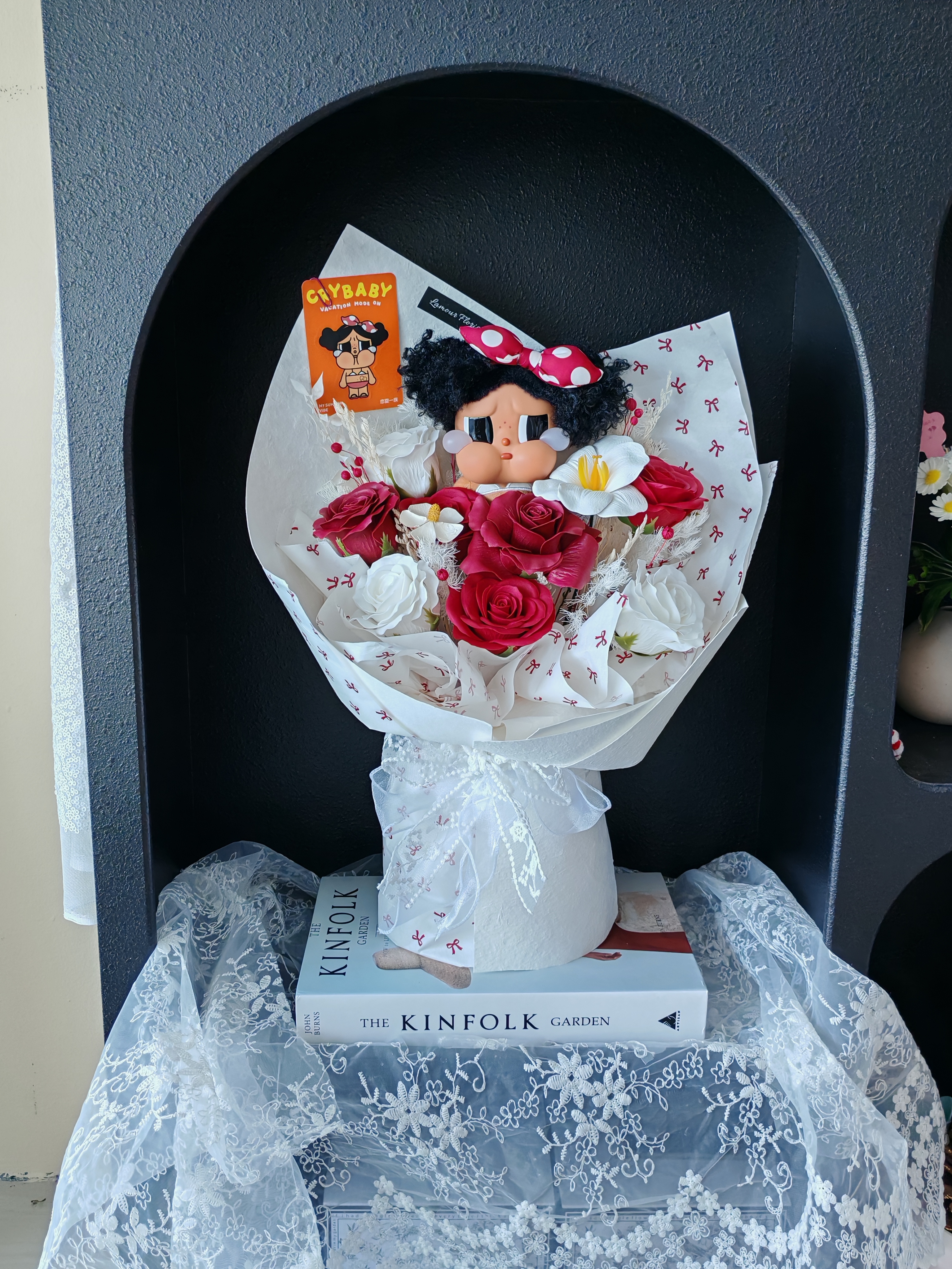 CRYBABY Vacation Mode On Flower Bouquet 