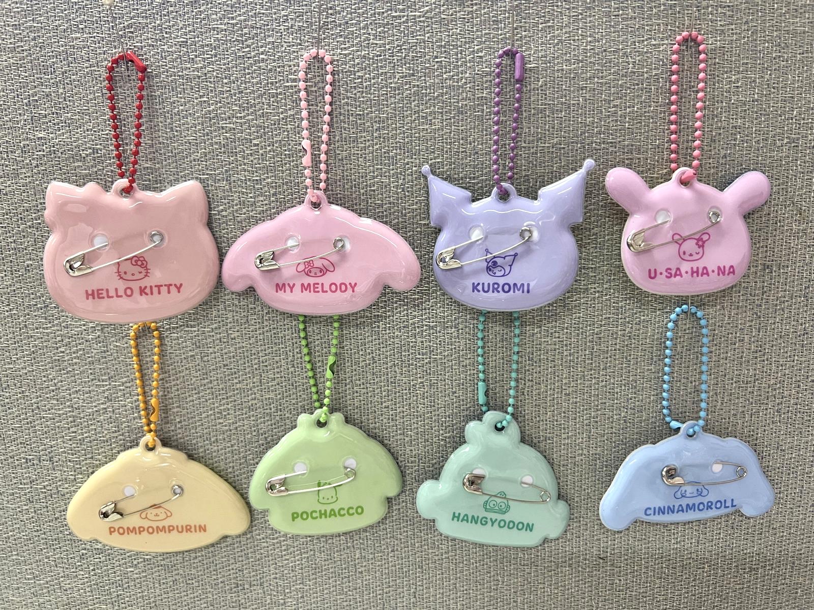 🎌日本直送🎌 Sanrio 立體造型 名牌扣針掛飾盲盒