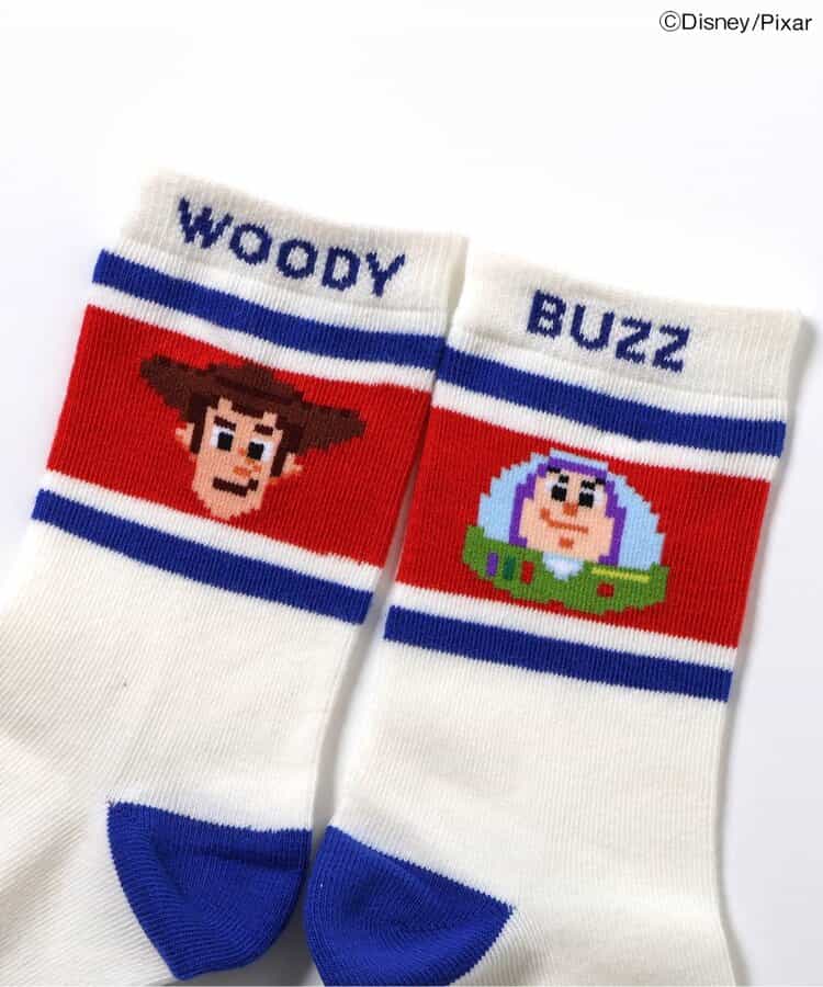 Toystory 5 日本童裝襪子 2款可選 胡迪巴斯三眼仔