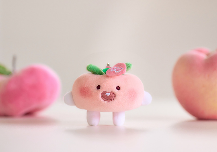 Apeach X 春植 公仔鎖匙扣