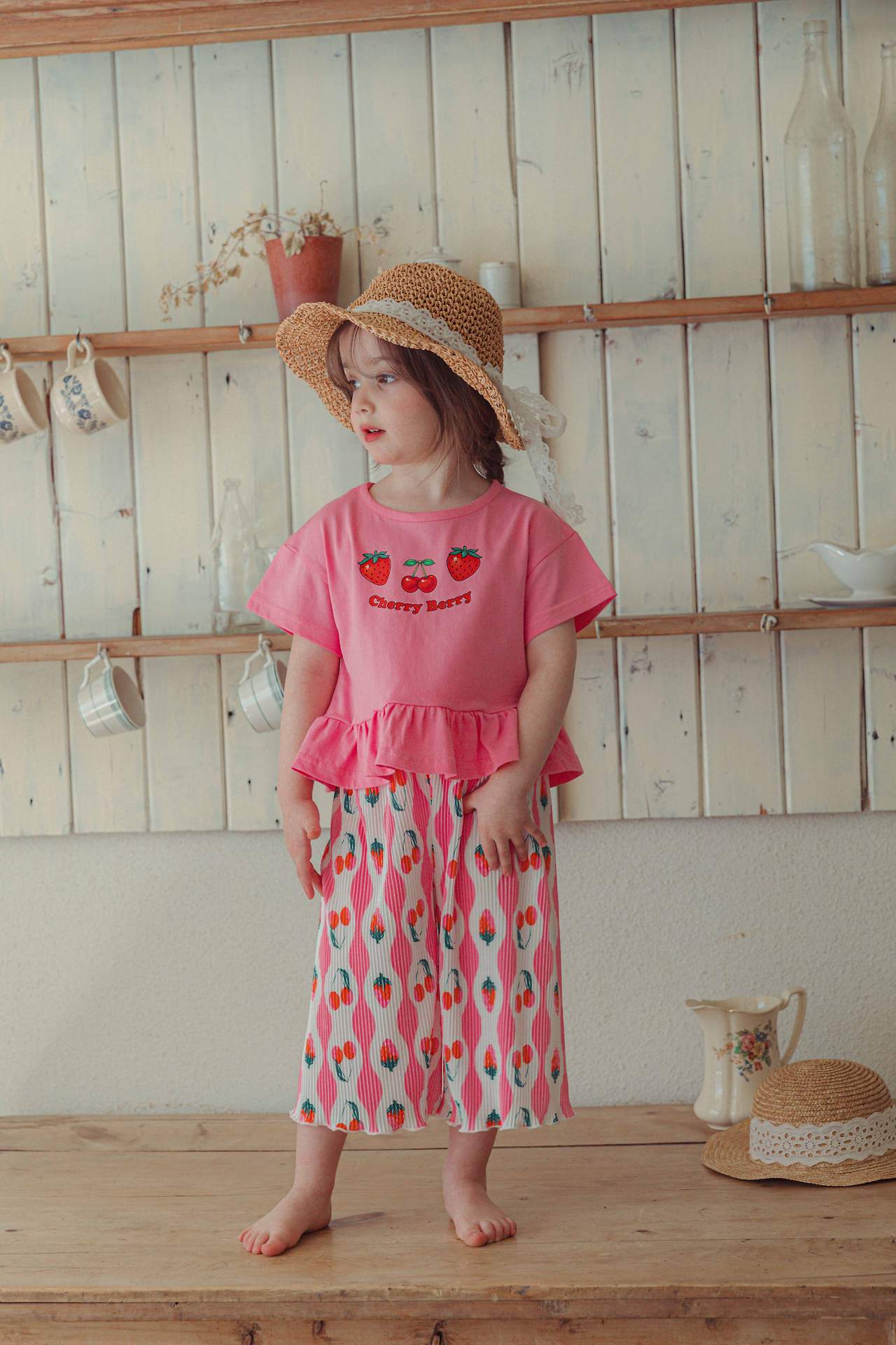 士多啤梨🍓 Ruffle Top
