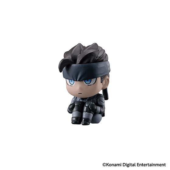(行版) Bandai Gashapon METAL GEAR 等待系列 扭蛋 (1套4款)