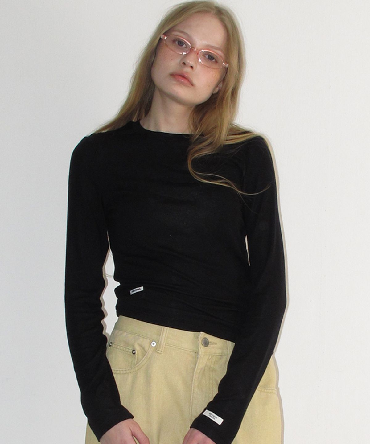 🇰🇷訂購｜ronron 26｜[SET] SOFT MINI LABEL LONG SLEEVE 9色 