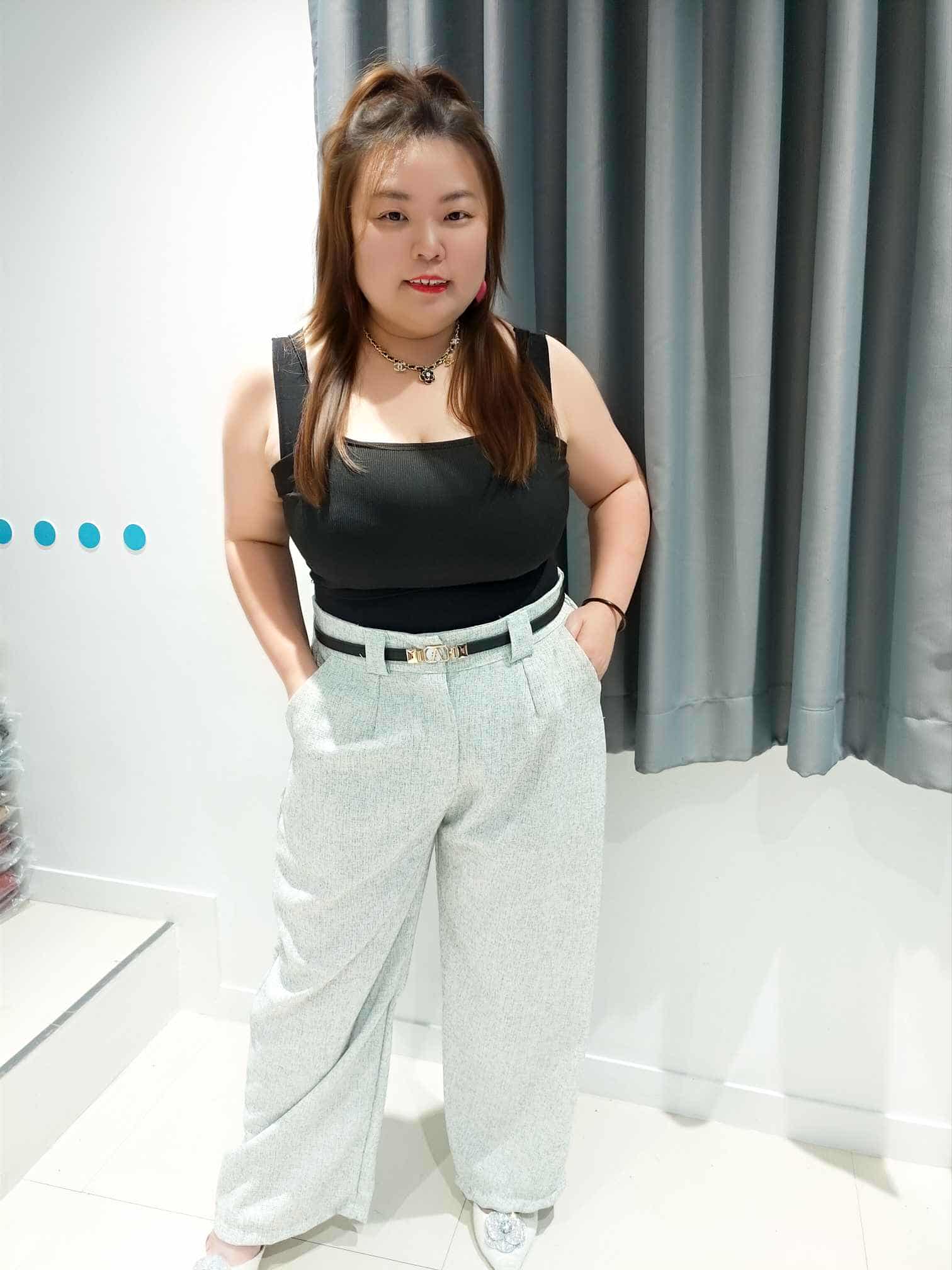 DOC09 小香风设计长裤