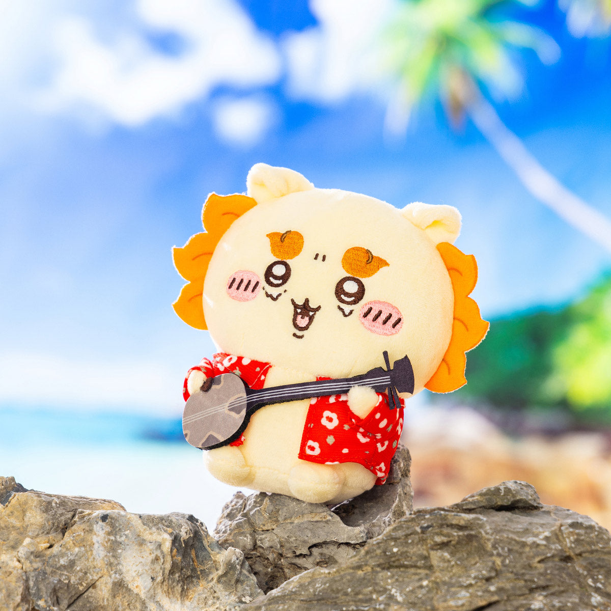 日本 Chiikawa 風獅祭 三味線公仔